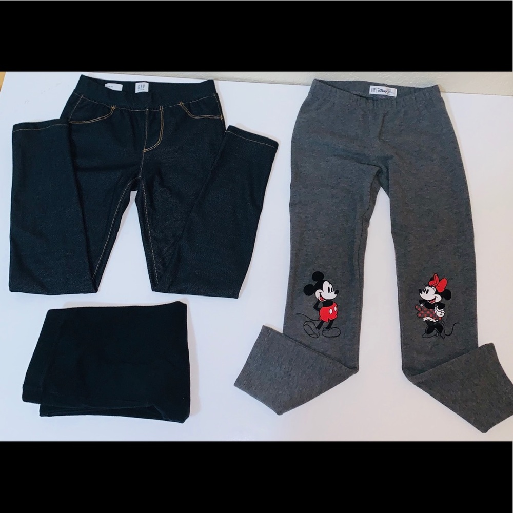 Disney store and Gap leggings•SZ 5/6